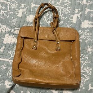 Coccinelle soft leather tote handbag